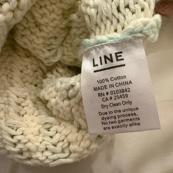 LINE Cotton Rainbow Sweater XS - Ombre Pink - Picture 6 of 9